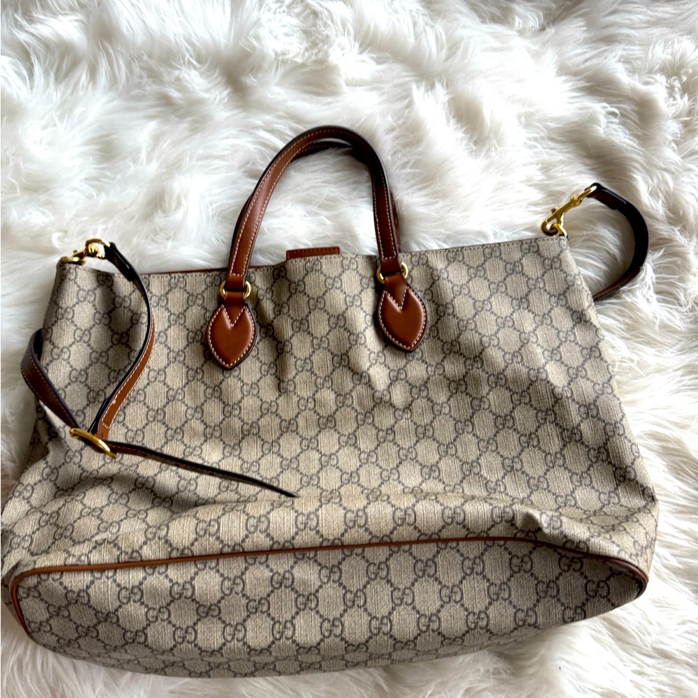 Gucci Beige and Brown Women's Bag